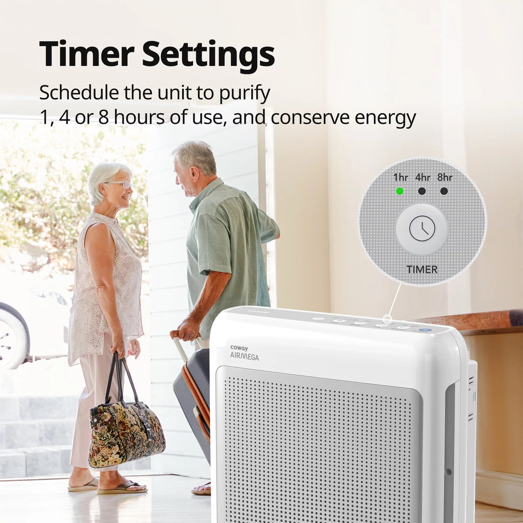 White True HEPA Air Purifier with 361 sq. ft. Coverage H2837