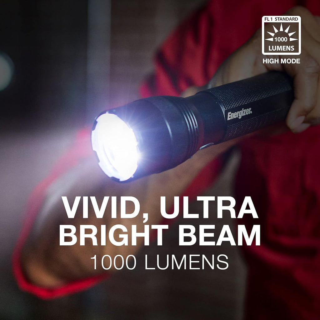 Black LED Tactical Rechargeable Flashlight I3343