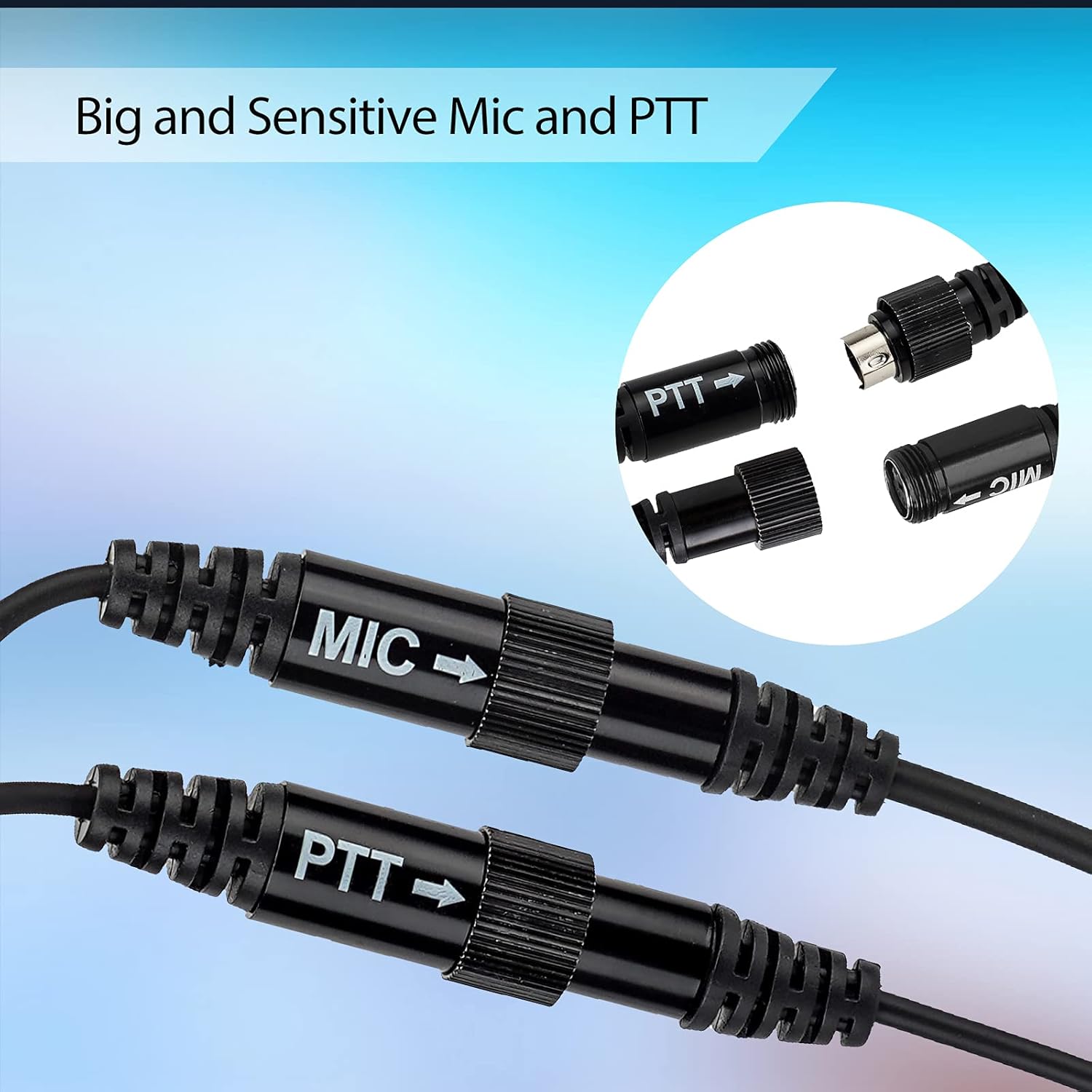 Ham Radio Dual Band Radio Bundle with Two Way Radio Headset N3698