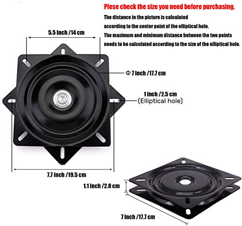 Heavy Duty Swivel Mechanism for Bar Stool, Chair, Boat Seat D263