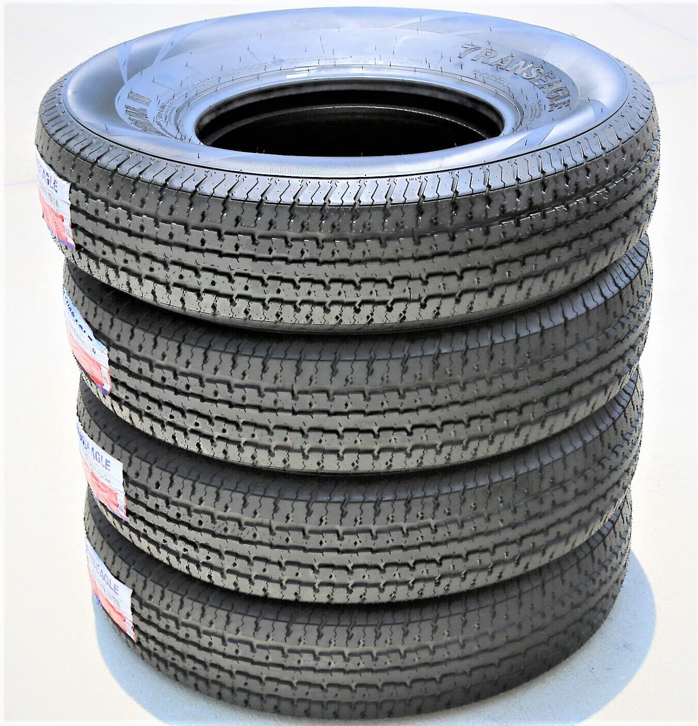 Set of 4 Trailer Radial Tires ST205/75R14 Load Range D 8-Ply Y1094