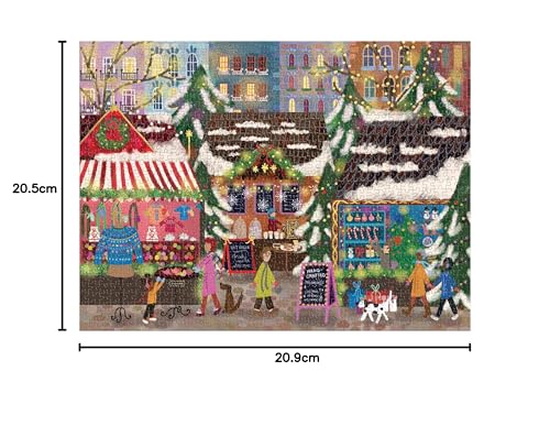 500 Pieces Winter Lights Foil Jigsaw Puzzle H175075