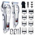 Silver Cordless Hair Clippers Set P2720