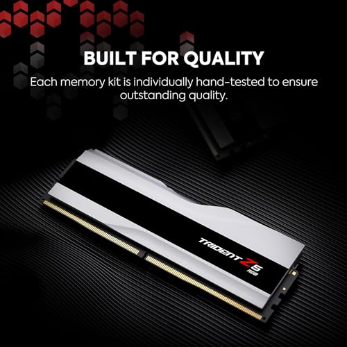 DDR5 RAM 64GB (2x32GB) 6400MT/s CL32-39-39-102 Matte Black Desktop Computer Memory L75156