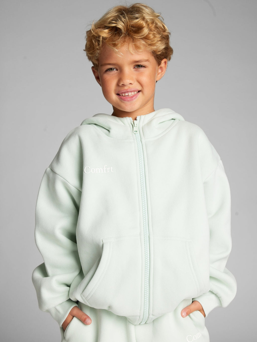 Cloud Zip Kids Hoodie