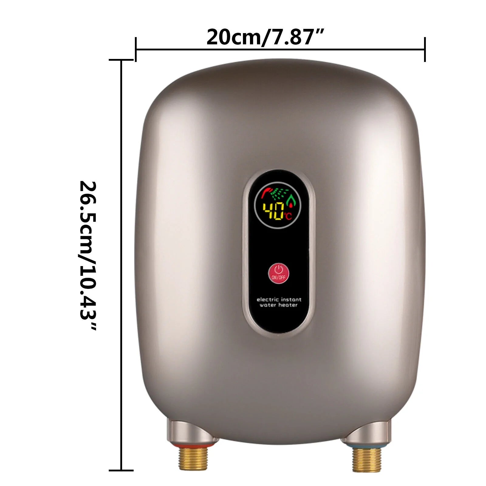 Mini Instant Electric Hot Water Heater 3000W J88236