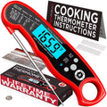 Instant Read Meat Thermometer with Backlight & Calibration Z811