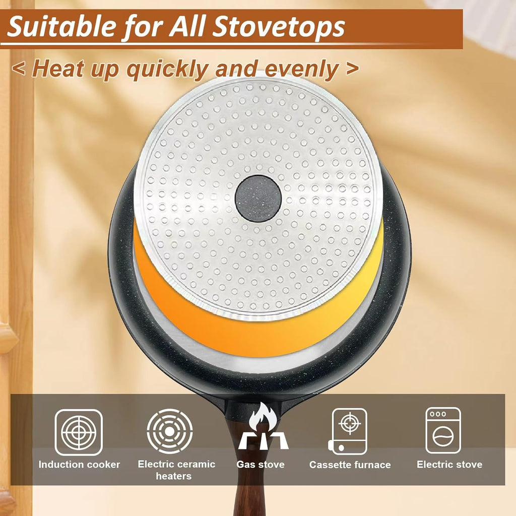 12.5 Inch Cast Iron Stir Fry Pan R240776