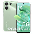 12(6+6) GB +128GB/1TB TF Expand 5G Dual SIM 50MP Camera 6.75" HD+ 90Hz Display 5000mAh Black Android Phone D881589