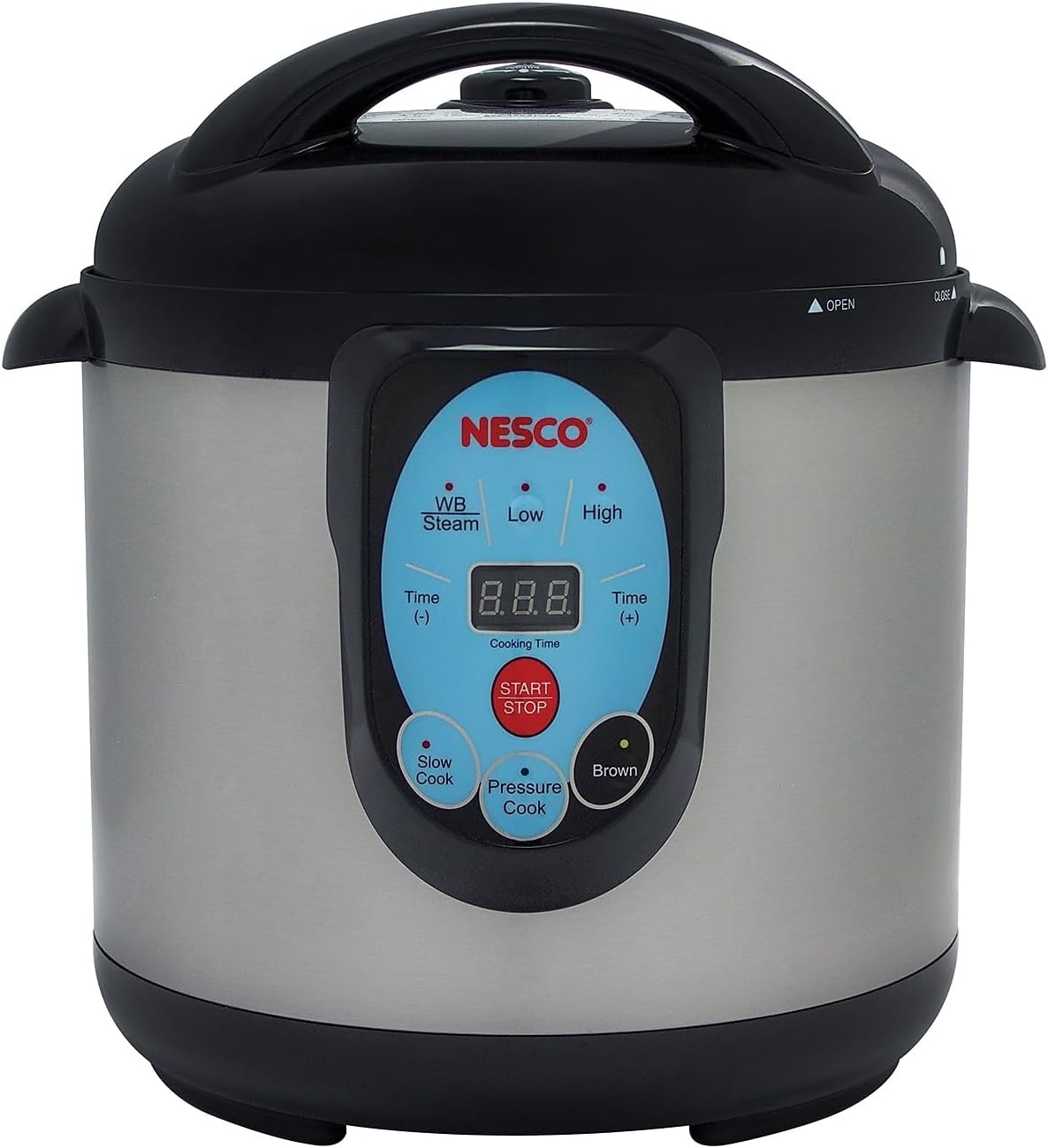 9.5 Quart Stainless Steel Electric Pressure Cooker Y20834