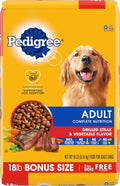 18 Lb Bag Dry Dog Food for Adult Dog J231405