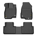 3pcs All Weather Floor Mats Set TPE Liners B427