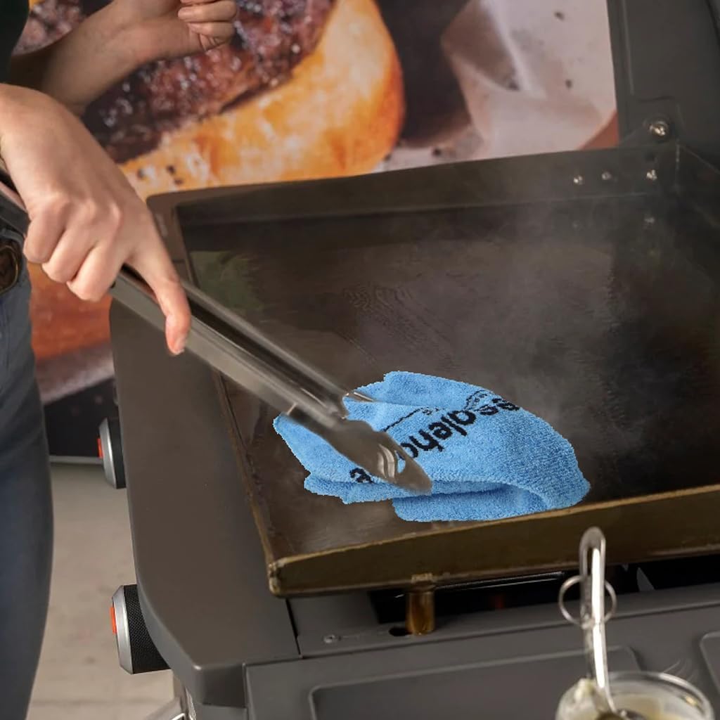13" Rotating Stone Pizza Oven with Thermometer, Peel, Gloves & Cloth R84762