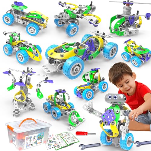 10 in 1 STEM Building Toys for Kids Ages 4-8 U457524