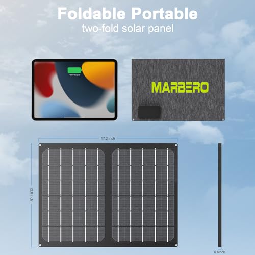 100W Foldable Solar Panel with Kickstand M310935