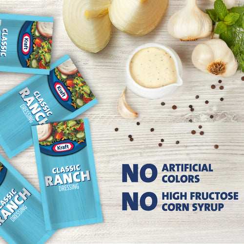 0.44 oz. Ranch Salad Dressing Packets, 200 per case D6077