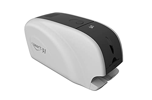 ID Card Printer Bundle with USB Camera, Color Ribbon, and PVC Cards S16555