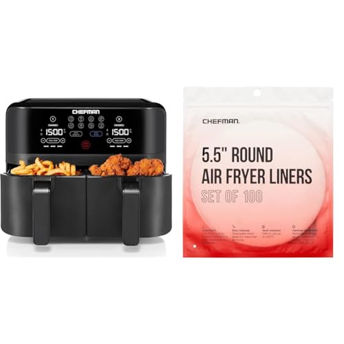 6 Quart Dual Basket Air Fryer A60382