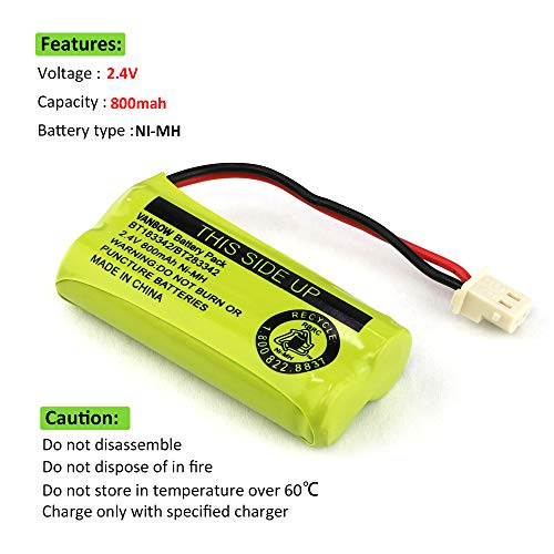 2.4V 800mAh Ni-MH Battery Pack (Pack 2) B124