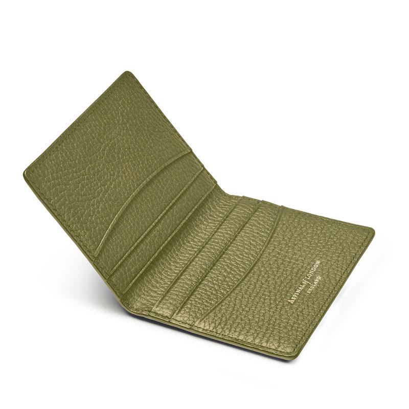 Green Double Fold Credit Card Holder Q503355