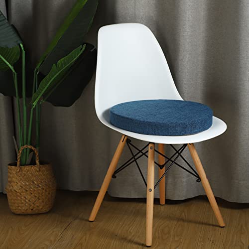Gray 16 inch Round Chair Seat Cushion Pad H629294