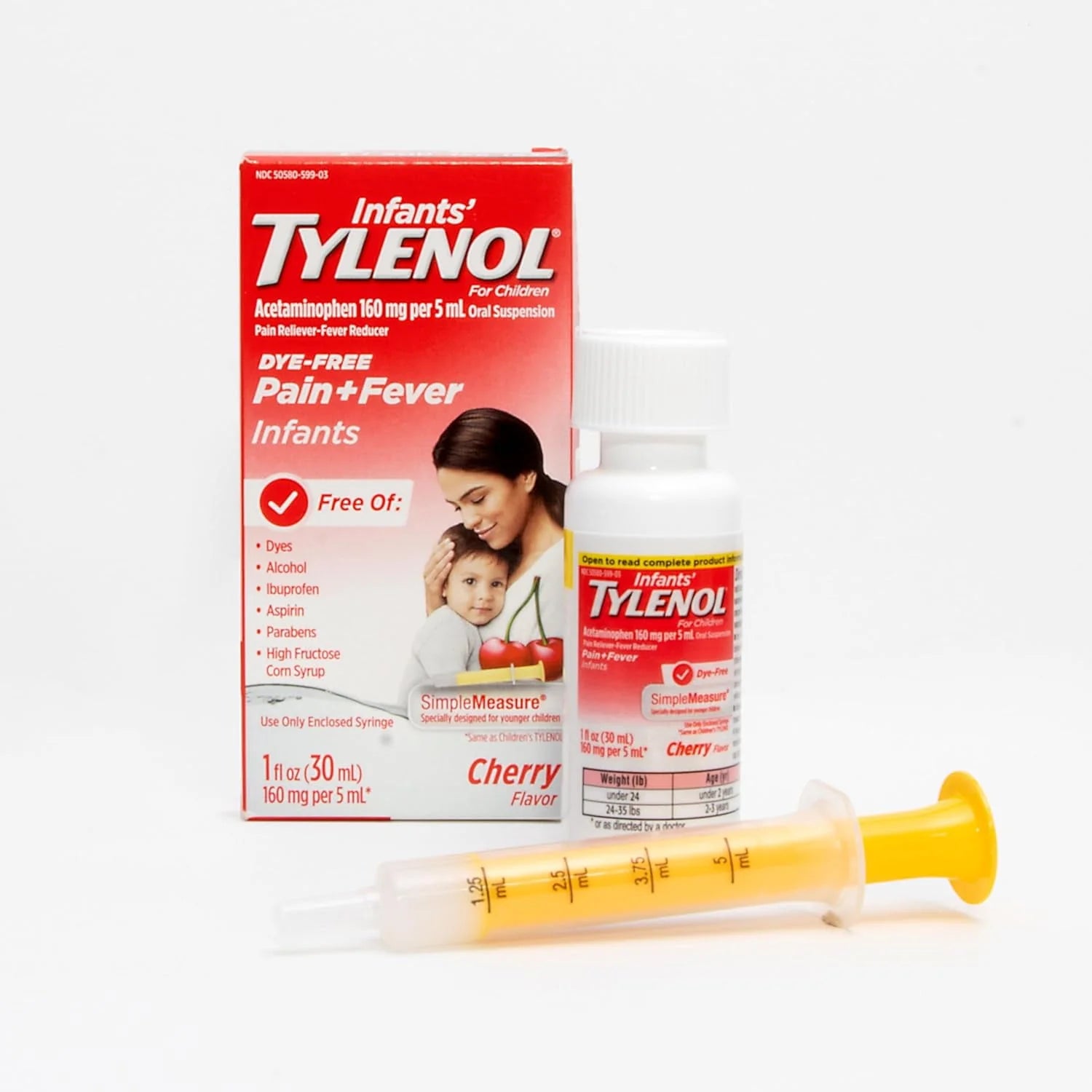 Dye-Free Acetaminophen Medicine, 2 fl. oz F258503