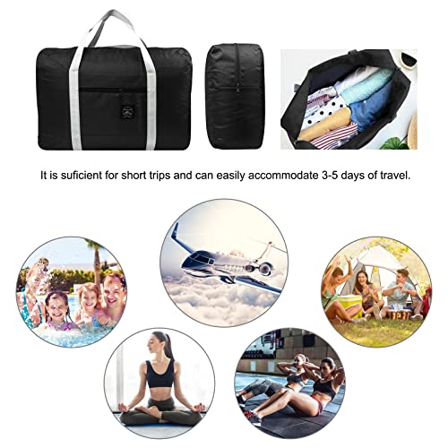 Travel Duffel Bag 18x14x8 Foldable Carry on Luggage Bag E497