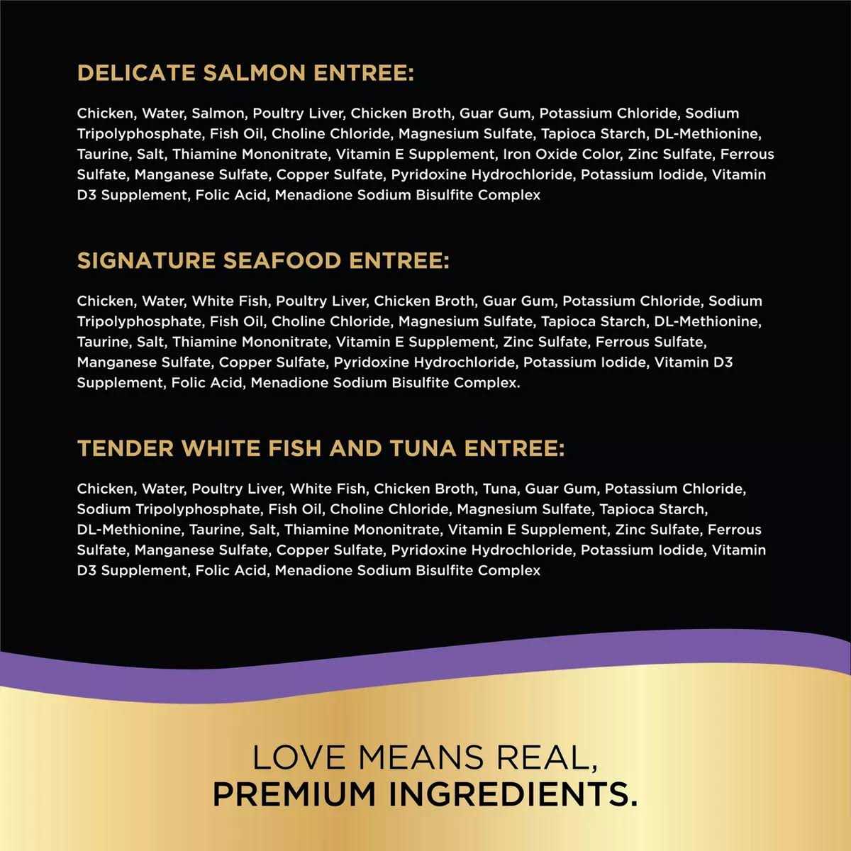 Seafood Variety Pack Cat Food Y1734