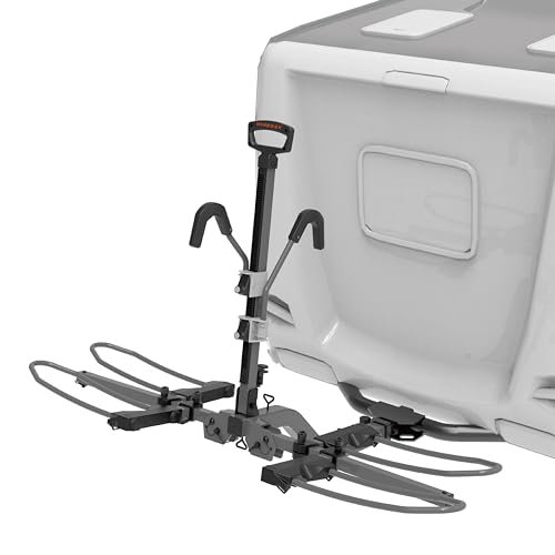 Hitch Mounted 4 Bike Rack Carrier for RV with 2" Class 3 Hitch Fits Up to 5" Fat Tire F127