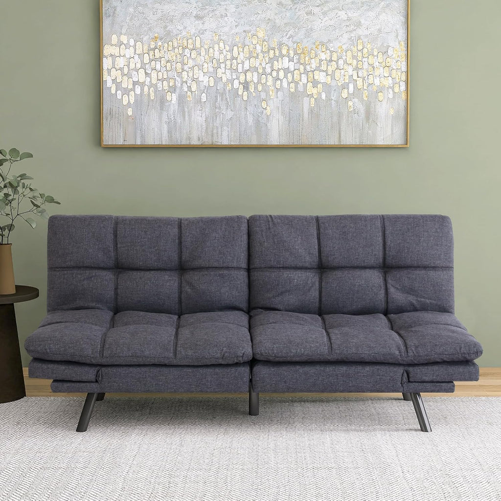 Gray Futon Bed Sofa T985665
