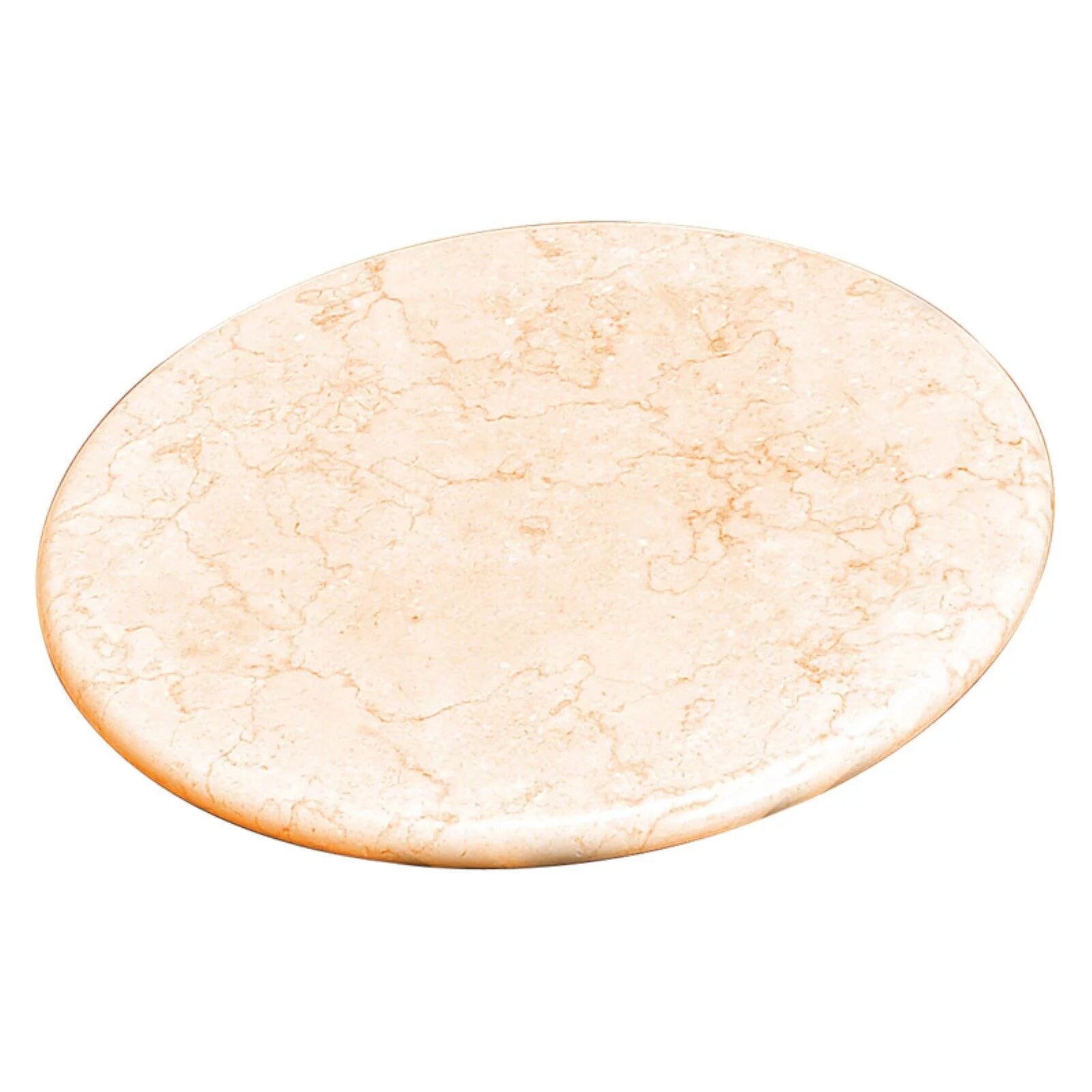 Natural Champagne Marble Lazy Susan Turn Table Serving Board J53850