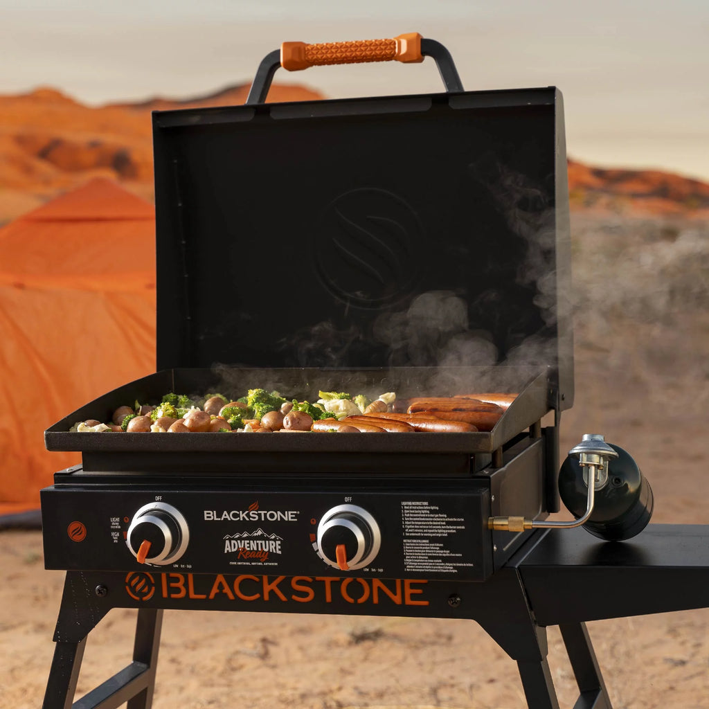 22 Propane Griddle with Stand and Adapter Hose G581