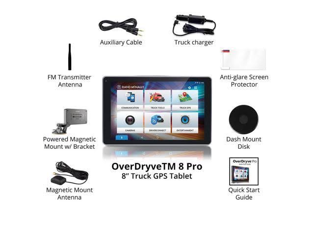 8-Inch GPS Tablet with Built-In Dashcam K851