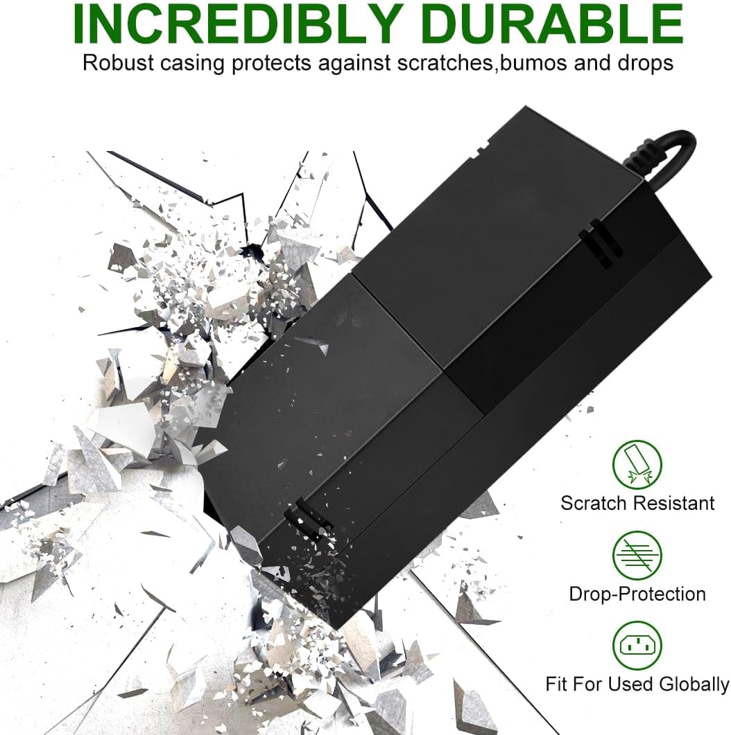 Black Power Supply AC Adapter for Xbox One Console J2981