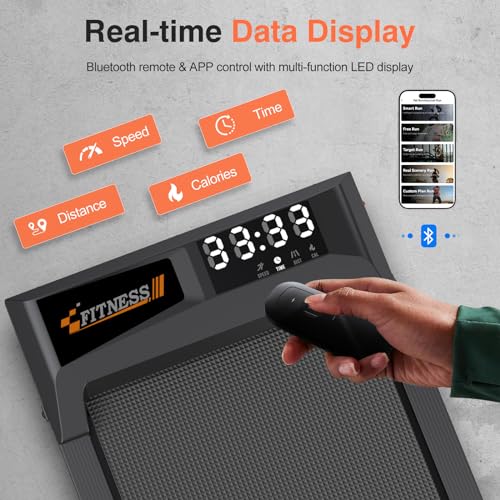 Walking Pad Treadmill with LED Display X1130