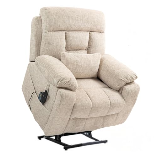 Brown Heavy Duty Electric Recliner Chair with Massage and Heat U4080