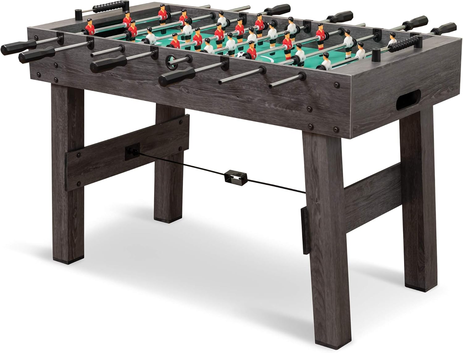 48" Mid-Size Indoor Foosball Table, Grey P7986