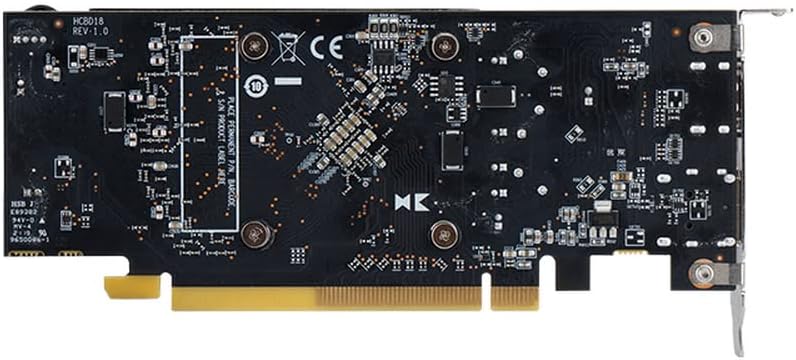 AMD Radeon RX 550 4GB Low Profile Video Graphics Card GDDR5 128-Bit PCI Express X16 3.0 HDMI DisplayPort Y2336
