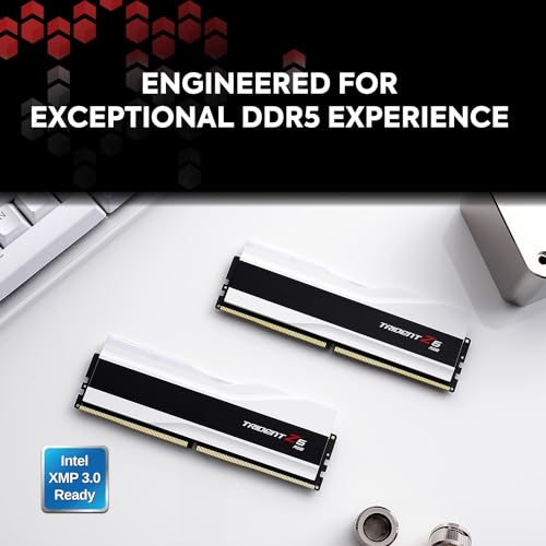 DDR5 RAM 64GB (2x32GB) 6400MT/s CL32-39-39-102 Matte Black Desktop Computer Memory L75156