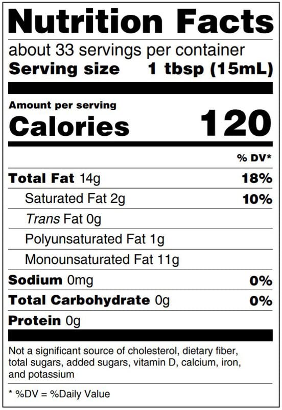 16.9 oz USDA Organic Greek Extra Virgin Olive Oil K210