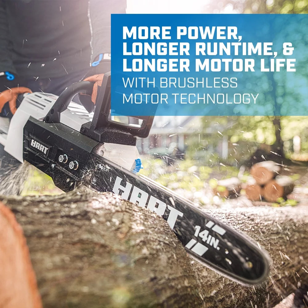 40-Volt 14-inch Battery-Powered Brushless Chainsaw Kit X2414