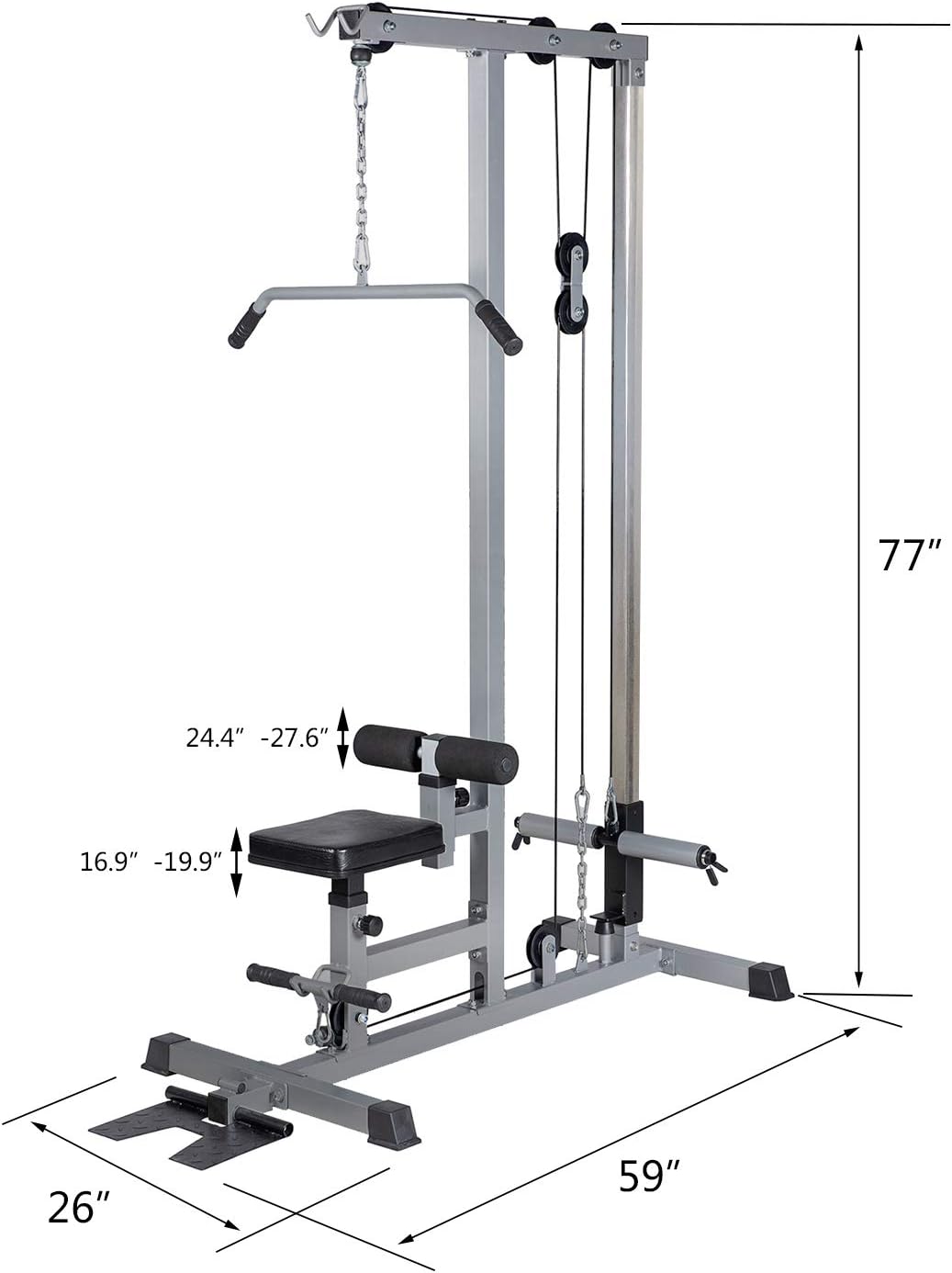Lat Pull Down Cable Machine C3006