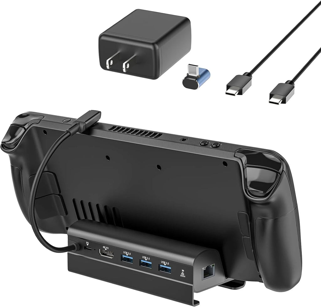 6-in-1 Docking Station with 45W Charger, HDMI 2.0 4K@60Hz X7784