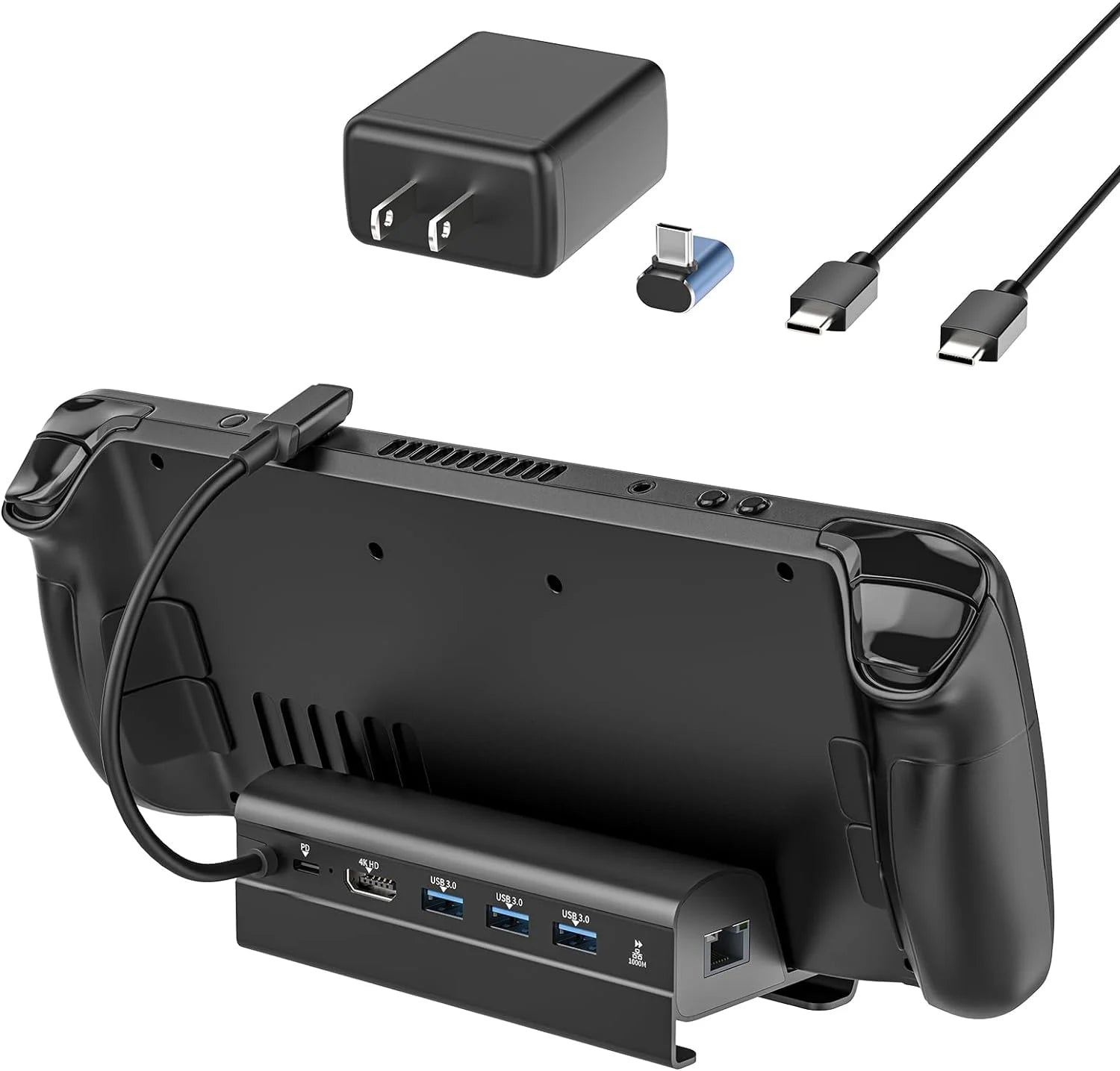 6-in-1 Docking Station with 45W Charger, HDMI 2.0 4K@60Hz X7784