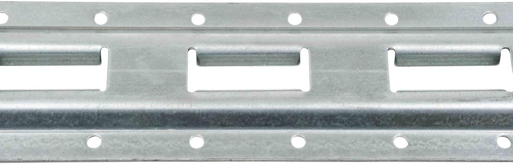 4 Pack 5' Vertical Galvanized Steel Bolt-On Tie-Down Rail Q37928