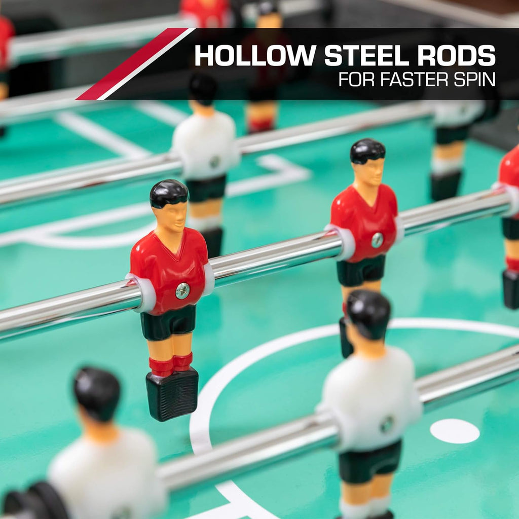 48" Mid-Size Indoor Foosball Table, Grey P7986