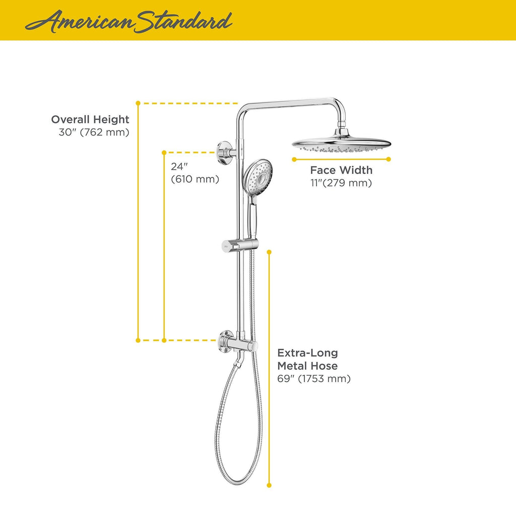 Shower System with Shower - Legacy Bronze O2315