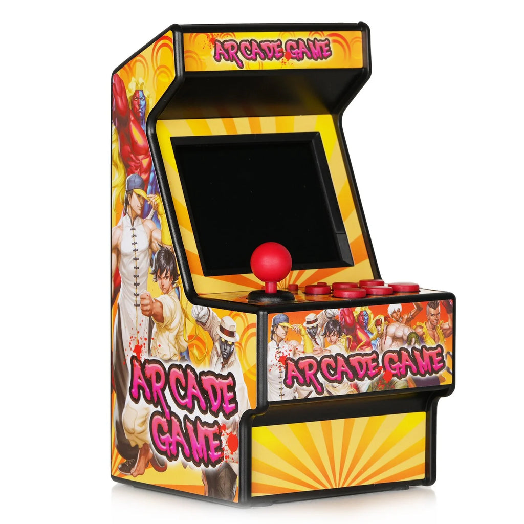 Retro Mini Arcade Machine Handheld Game Console with 156 Classic Video Games 2.8 Inch Color Display Orange A41669