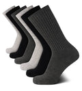 Lightweight Cotton Blend Crew Socks (6 Pairs) W62126