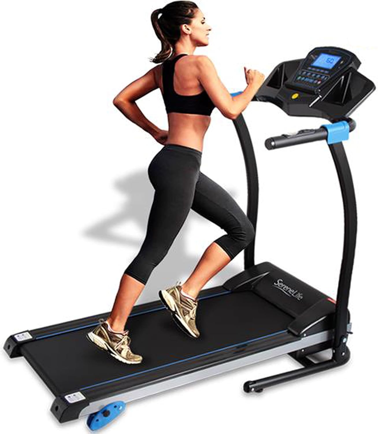 Slim Folding Electric 2.5 HP Treadmill S969707